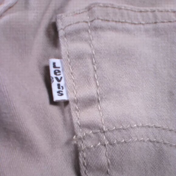 Kids Levi's Khaki Jogger Pants Sz: 10-12 - Picture 13 of 15
